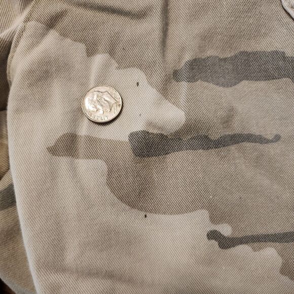 Allison Brittney Petite Camo Capri Chino Pants - Size 14P - Picture 8 of 11